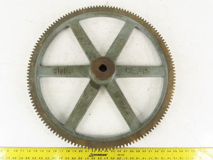 Ohio Gear IS6144 Spur Gear 144T 24-1/4" O.D. 1.225" Bore 1-1/2" Face Width