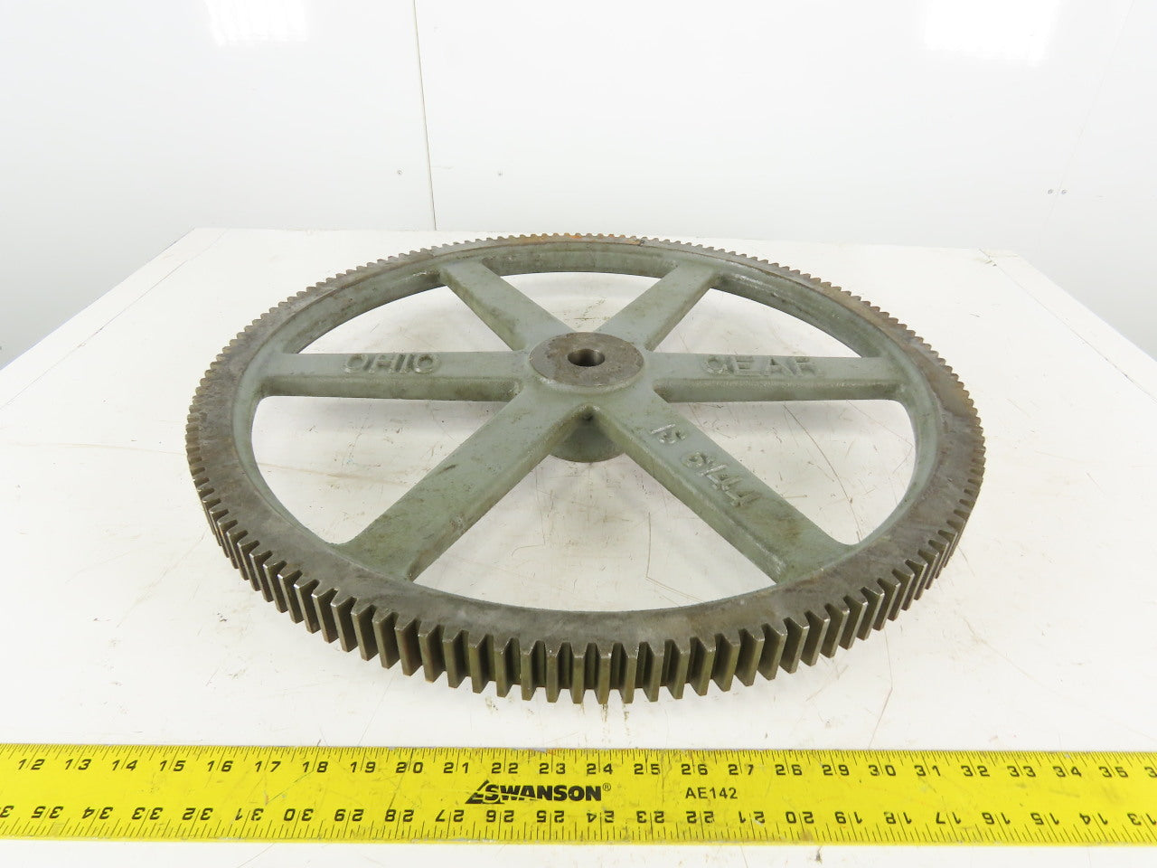 Ohio Gear IS6144 Spur Gear 144T 24-1/4" O.D. 1.225" Bore 1-1/2" Face Width