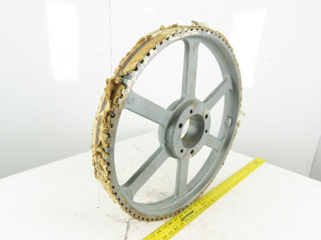 Spur Gear 84T 23-1/4" O.D. Bushed" Bore 2-1/2" Face Width