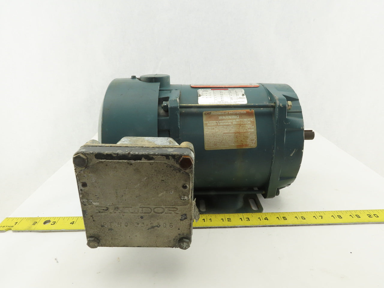 Reliance P56H2303P-UT Duty Master 1Hp 3450RPM 3Ph 208-230/460V HP56 AC Motor