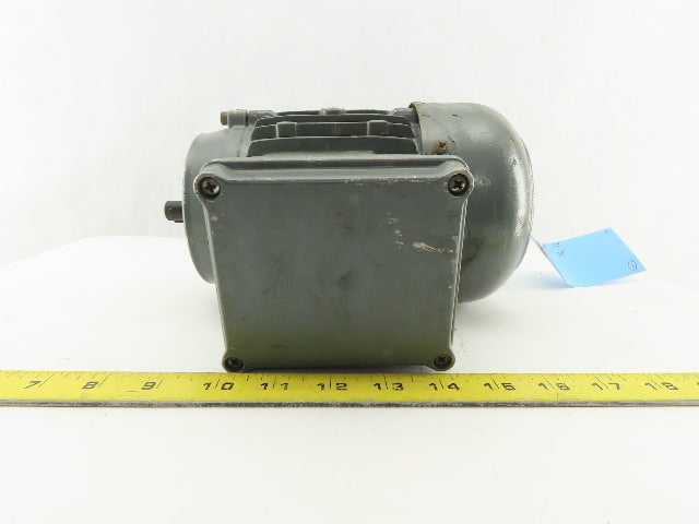 Emod Motoren 71L12 0.55kW 3370RPM 332/575V 3Ph TEFC 14mm Shaft Electric AC Motor