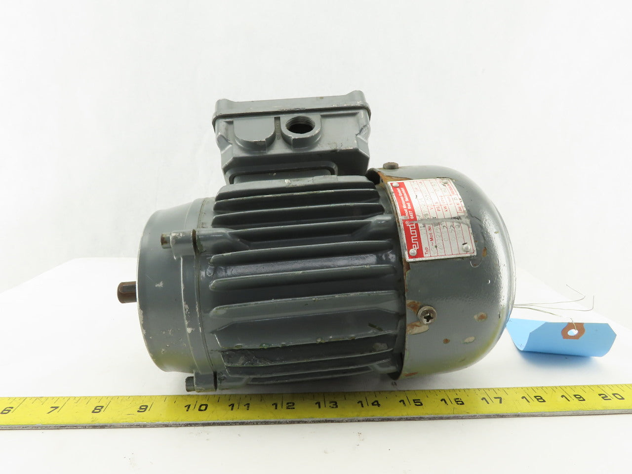 Emod Motoren 71L12 0.55kW 3370RPM 332/575V 3Ph TEFC 14mm Shaft Electric AC Motor