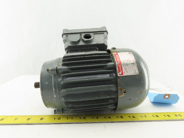 Emod Motoren 71L12 0.55kW 3370RPM 332/575V 3Ph TEFC 14mm Shaft Electric AC Motor