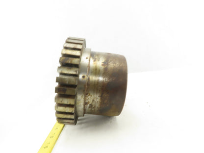 1001 Flexible Grid Coupling Hub 4" Keyed Bore 7.475" O.D.