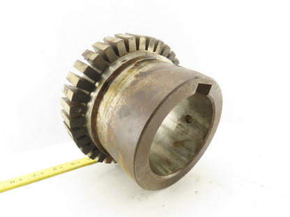 1001 Flexible Grid Coupling Hub 4" Keyed Bore 7.475" O.D.