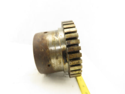 1001 Flexible Grid Coupling Hub 4" Keyed Bore 7.475" O.D.