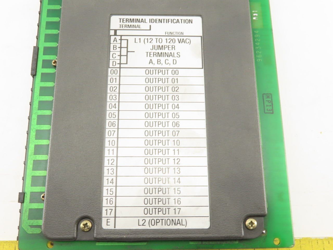 Allen Bradley 1771-OAD/C 10-138V REV F01 Series C  AC Output Module