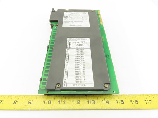 Allen Bradley 1771-OAD/C 10-138V REV F01 Series C  AC Output Module