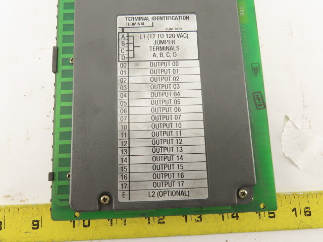 Allen Bradley 1771-OAD/C 120VAC 50/60Hz 240VA REV H01 Series C