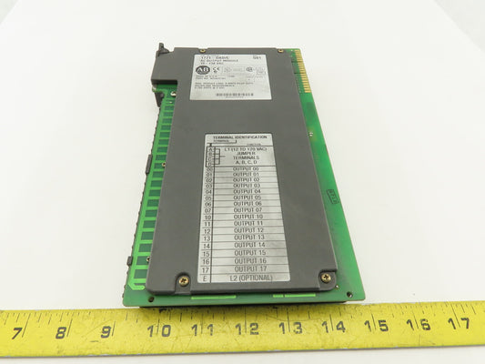 Allen Bradley 1771-OAD/C 10-138 VAC AC Output Module REV G01 Series C