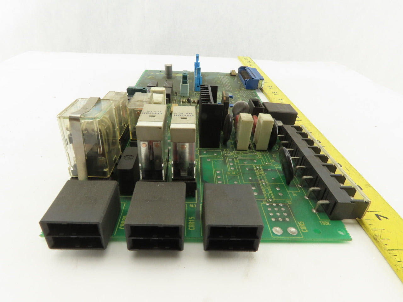 Fanuc A16B-1212-0930/03B Emergency Stop Relay Control Circuit Board