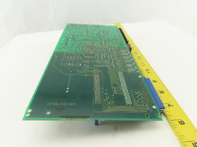 Fanuc A16B-1212-0930/03B Emergency Stop Relay Control Circuit Board