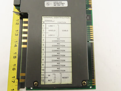 Allen Bradley 1771-ASB D Remote I/O Module Rev. G01 Ser D F/W Rev H
