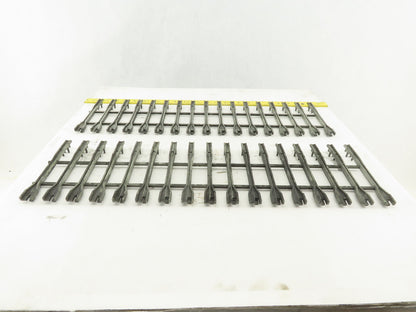Alen Bradley 1771-A4B B 16 Slot I/O PLC Card Guide Holders Slot Rack Lot Of 2