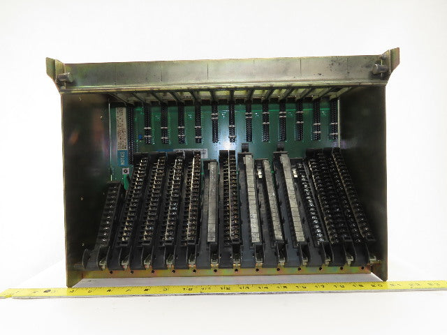 Allen Bradley 1771-A3B1 B 12 Slot I/O Chassis Backplane W/ Swing Terminals