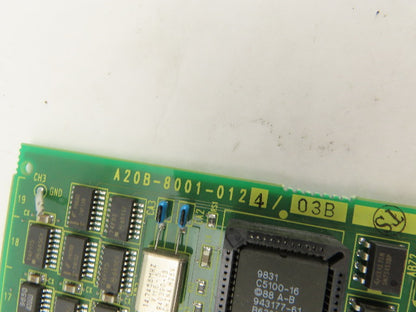 Fanuc A20B-8001-0124/03B Circuit Control Board PCB