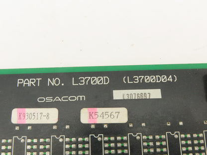 Osacom L3700D L3700D04 Robotic Circuit Board Controller PCB