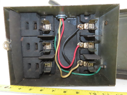 Bulldog BP352 Bustribution 30 To 50Hp 60 Amp 480/600VAC 3 Pole Fused Bus Tap
