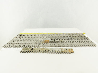 CAI Staple Grip Conveyor Belt Splice Staple Plates #125 & 187 Lot Of 11
