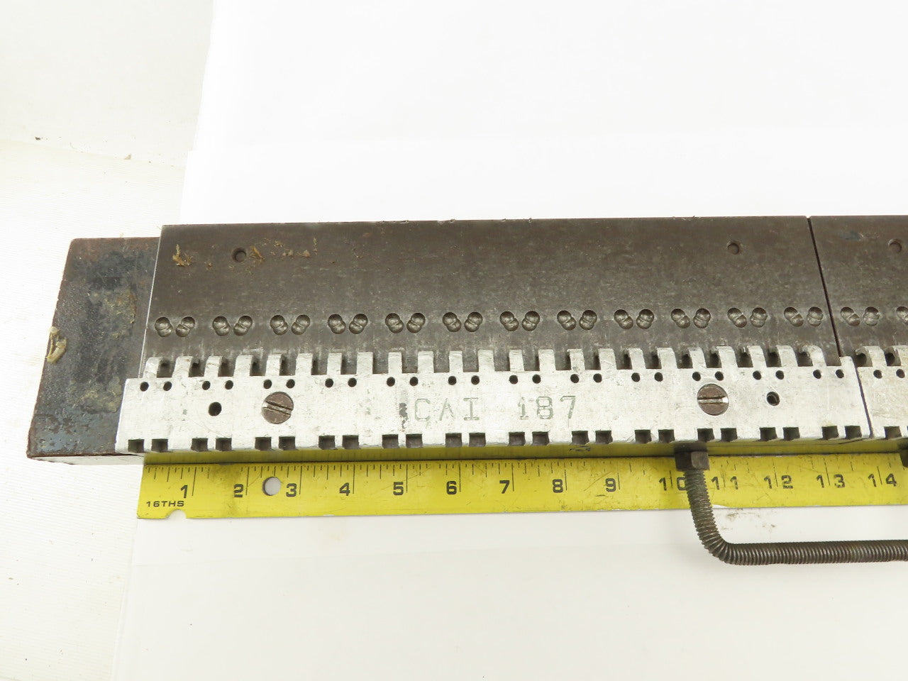 CAI Staple Grip Conveyor Belt Splice Staple Plate Fixture 23" Wide