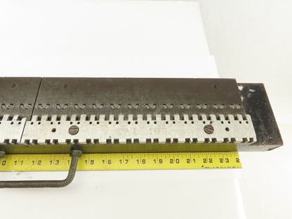 CAI Staple Grip Conveyor Belt Splice Staple Plate Fixture 23" Wide