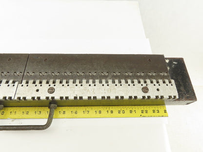 CAI Staple Grip Conveyor Belt Splice Staple Plate Fixture 23" Wide