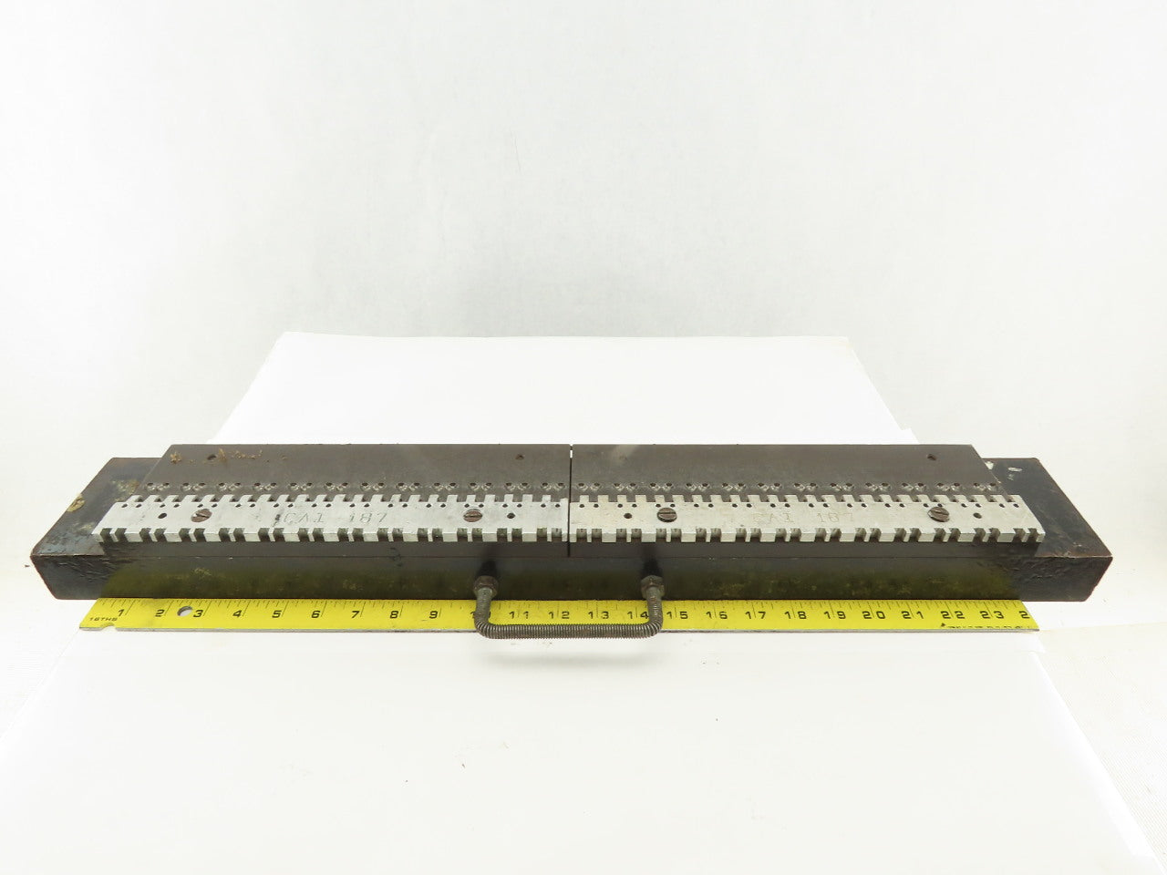 CAI Staple Grip Conveyor Belt Splice Staple Plate Fixture 23" Wide