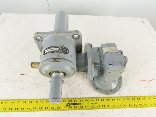 Duff Norton 917MDSF 10:1 Ratio 175RPM 6" Travel Anti-Backlash Actuator