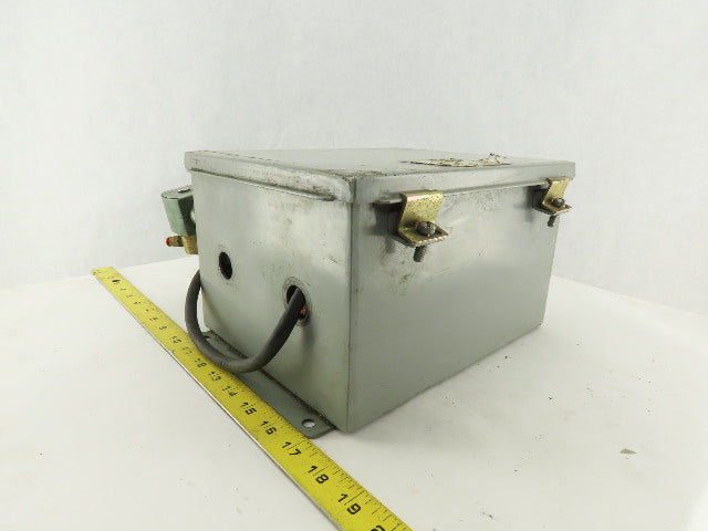 Wiegmann B100806CHWW 10 x 8 x 6" Type 12 Electrical Enclosure J-Box Extras