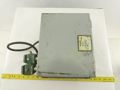 Wiegmann B100806CHWW 10 x 8 x 6" Type 12 Electrical Enclosure J-Box Extras