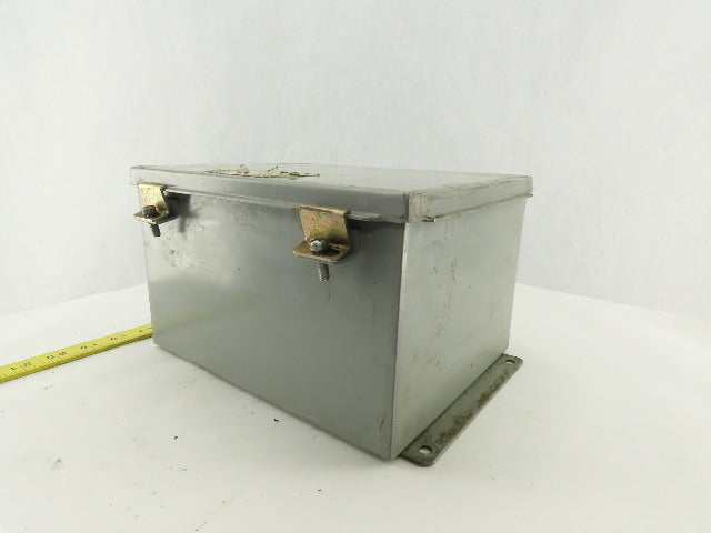 Wiegmann B100806CHWW 10 x 8 x 6" Type 12 Electrical Enclosure J-Box Extras