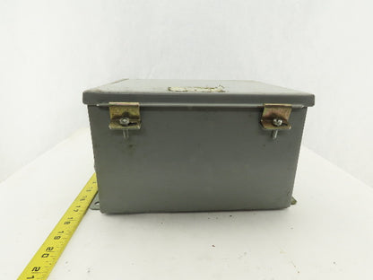 Wiegmann B100806CHWW 10 x 8 x 6" Type 12 Electrical Enclosure J-Box Extras