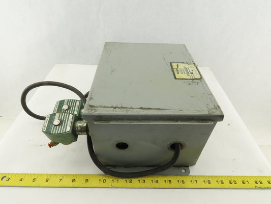 Wiegmann B100806CHWW 10 x 8 x 6" Type 12 Electrical Enclosure J-Box Extras
