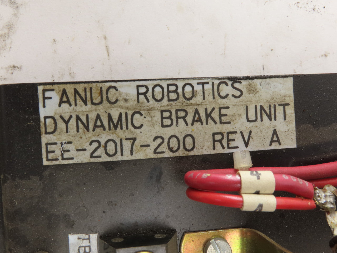 Fanuc EE-2017-200 Robotic Dynamic Brake Unit 3 Ohm Resisters