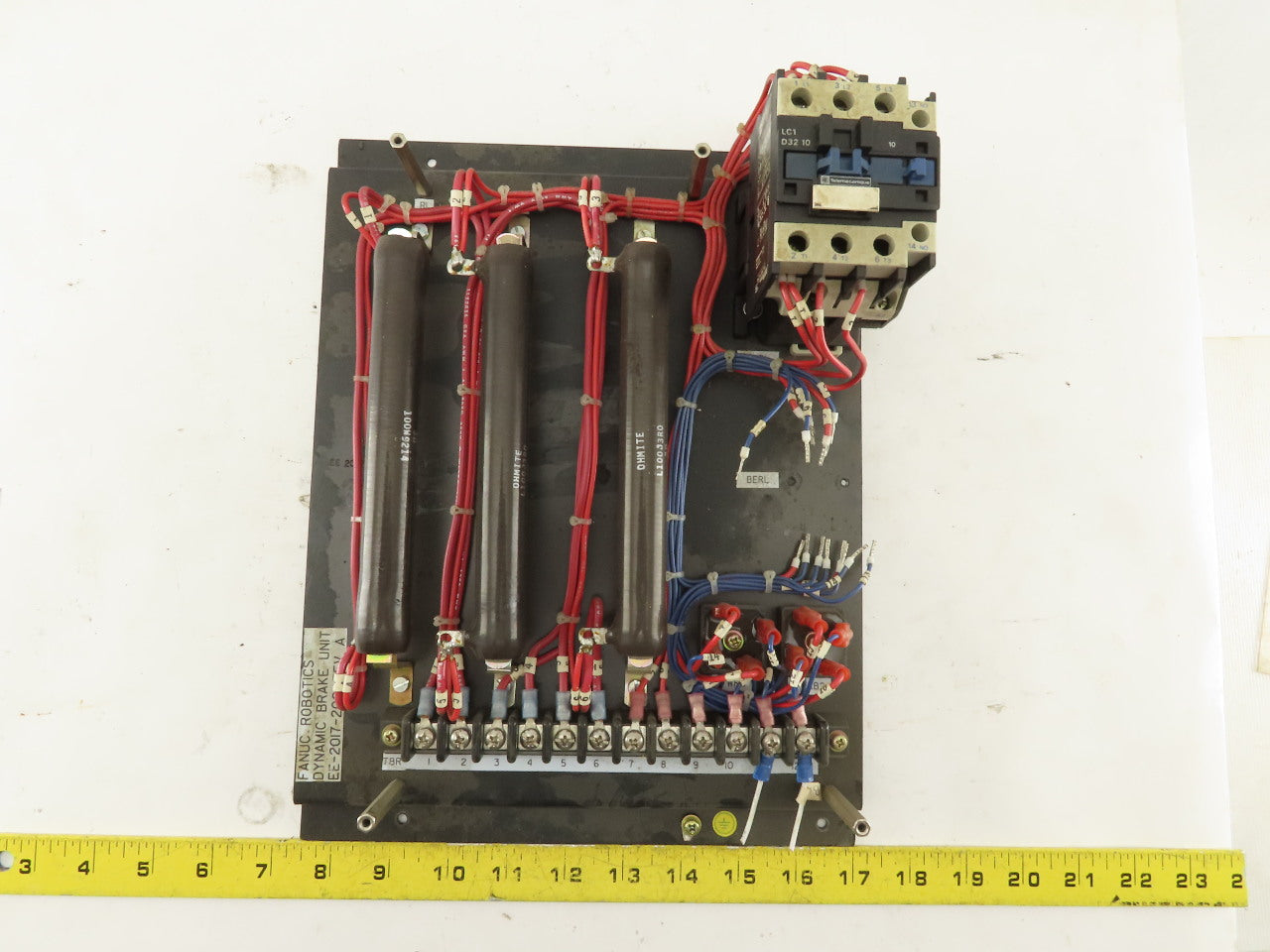 Fanuc EE-2017-200 Robotic Dynamic Brake Unit 3 Ohm Resisters