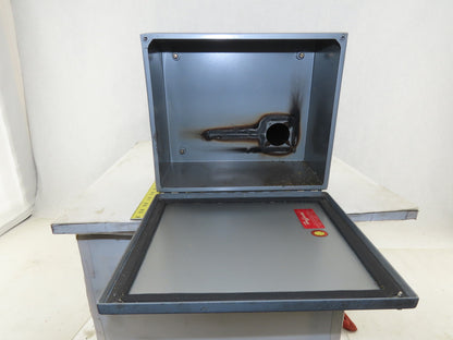 Hoffman 10x12x6" Electrical Enclosure Machine Control With Stand