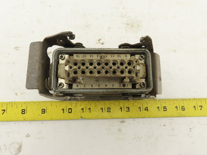 Thomas & Betts 16 Pin Female Lever Lock Side Entry Connector 16A 600V