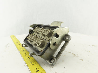 Lapp H-BE24BS Epic 400V 6kV 48 Pin Total Female Lever Lock Panel Mount Plug