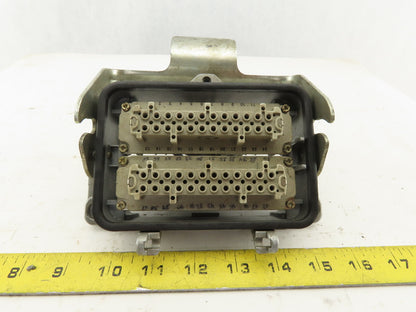 Lapp H-BE24BS Epic 400V 6kV 48 Pin Total Female Lever Lock Panel Mount Plug