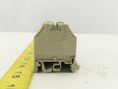 WEIDMULLER  WK 2.5/U 600V 24-12 AWG Single Pole Electrical Terminal Block Lot/22