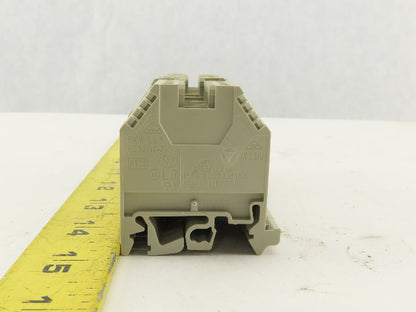 WEIDMULLER  WK 2.5/U 600V 24-12 AWG Single Pole Electrical Terminal Block Lot/22