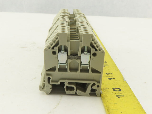WEIDMULLER  WK 2.5/U 600V 24-12 AWG Single Pole Electrical Terminal Block Lot/22