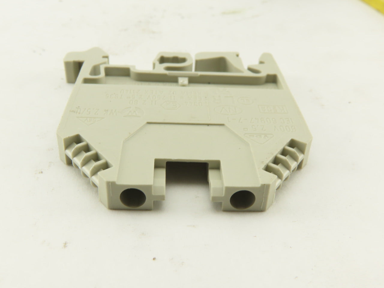 WEIDMULLER  WK 2.5/U 600V 24-12 AWG Single Pole Electrical Terminal Block Lot/22