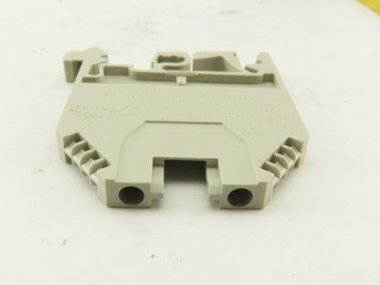 WEIDMULLER  WK 2.5/U 600V 24-12 AWG Single Pole Electrical Terminal Block Lot/22