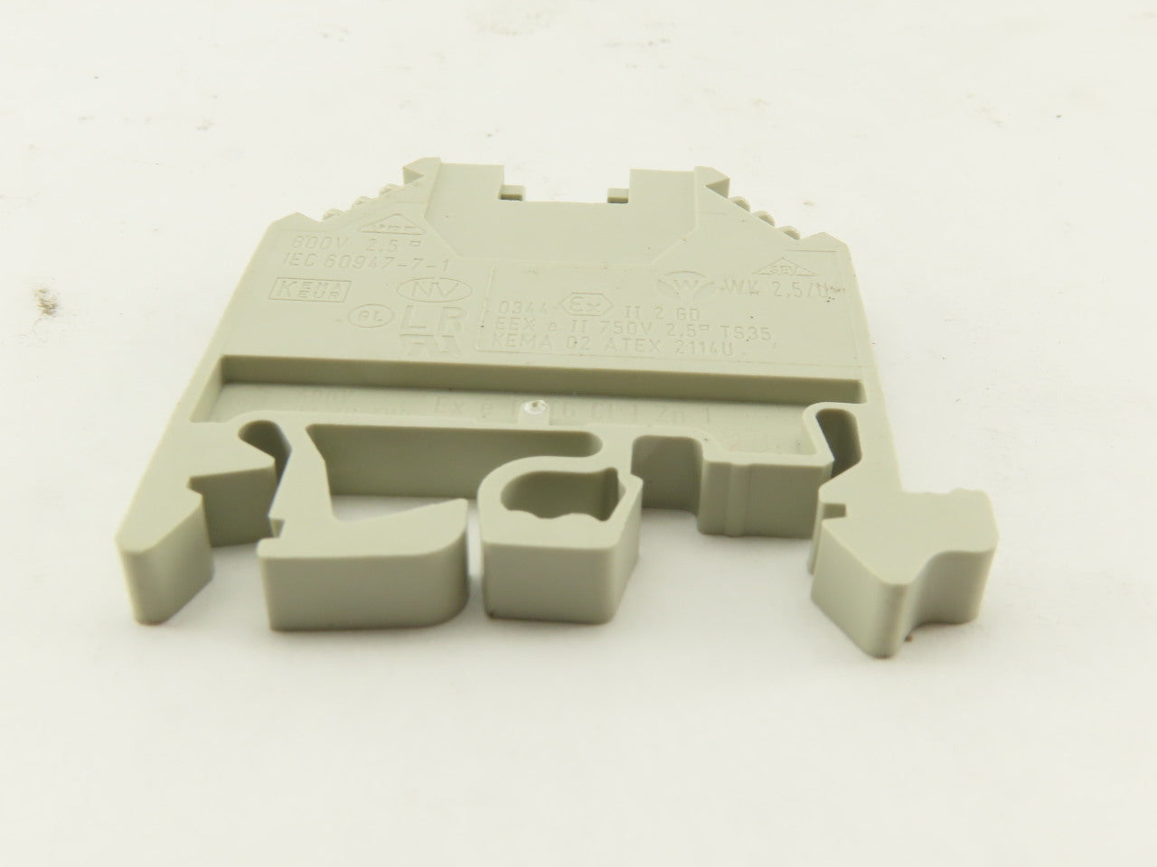 WEIDMULLER  WK 2.5/U 600V 24-12 AWG Single Pole Electrical Terminal Block Lot/22