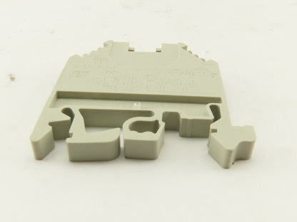 WEIDMULLER  WK 2.5/U 600V 24-12 AWG Single Pole Electrical Terminal Block Lot/22