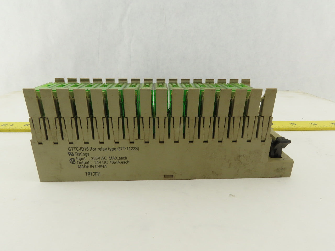Omron G7TC-ID16 250V MAX Input Relay Module 24VDC Output W/ 15 Relays
