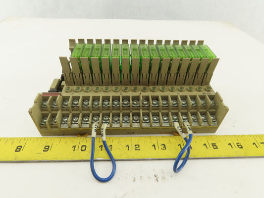 Omron G7TC-ID16 250V MAX Input Relay Module 24VDC Output W/ 15 Relays