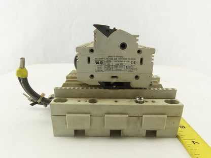 Allen Bradley AES 3x38 8US1 061-5FK08 32A 400/690V 50/60Hz Fuse Holders Bus Bar