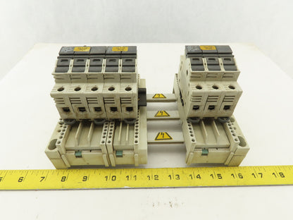 Allen Bradley AES 3x38 8US1 061-5FK08 32A 400/690V 50/60Hz Fuse Holders Bus Bar